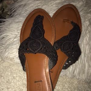 Crochet Knit Sandals